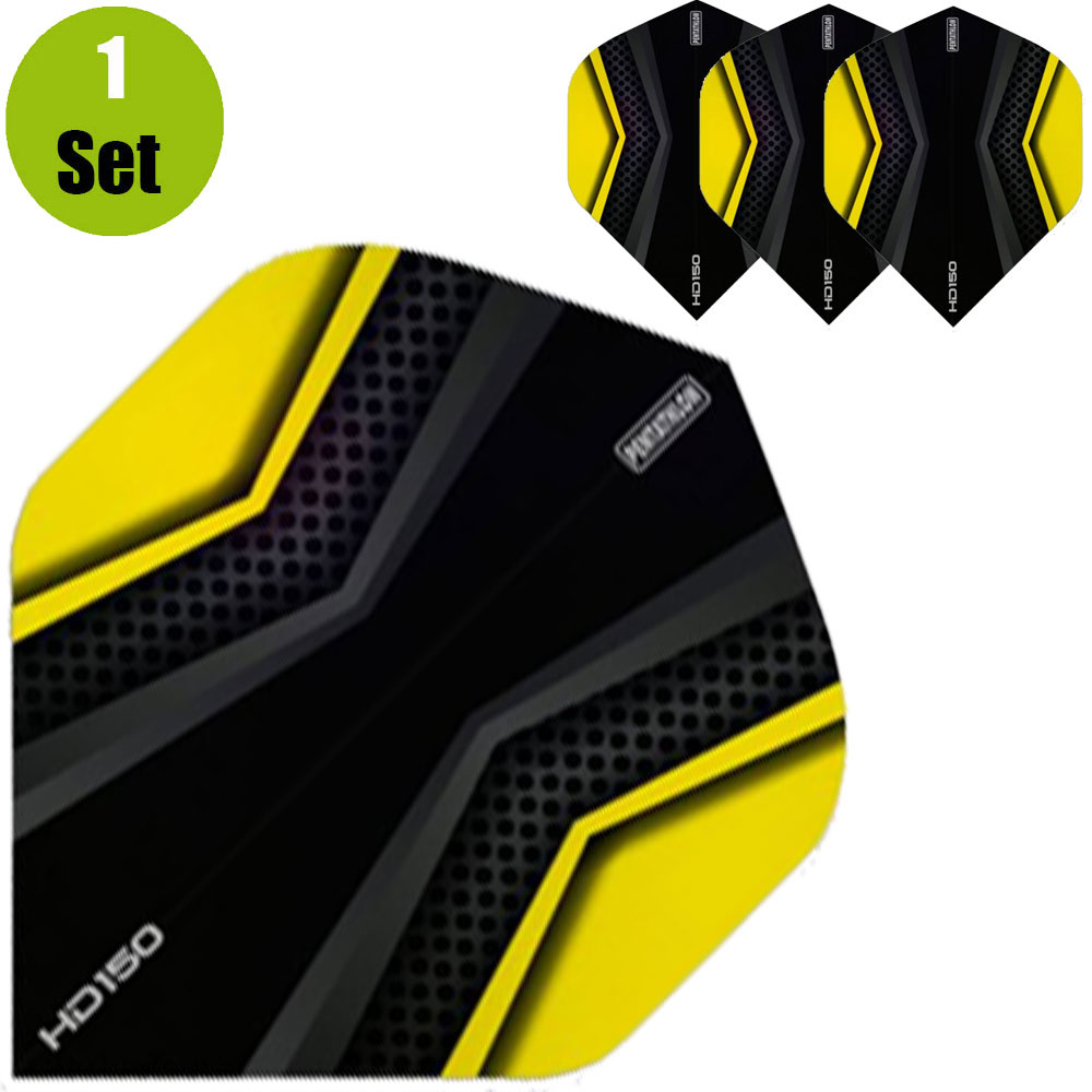 Pentathlon Pentathlon HD150 Dart Flights Xwing - Geel afbeelding
