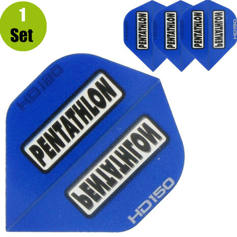 Pentathlon Pentathlon HD150 Dartflights - Blauw