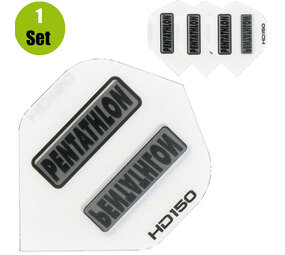 Pentathlon Pentathlon HD150 Dartflights - Wit Pentathlon Pentathlon HD150 Dartflights - Wit