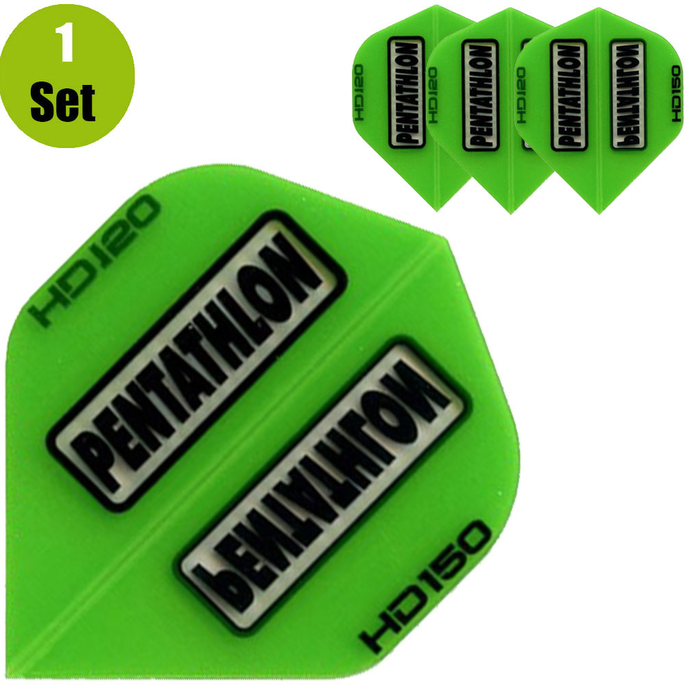 Pentathlon Pentathlon HD150 Dartflights - Groen afbeelding