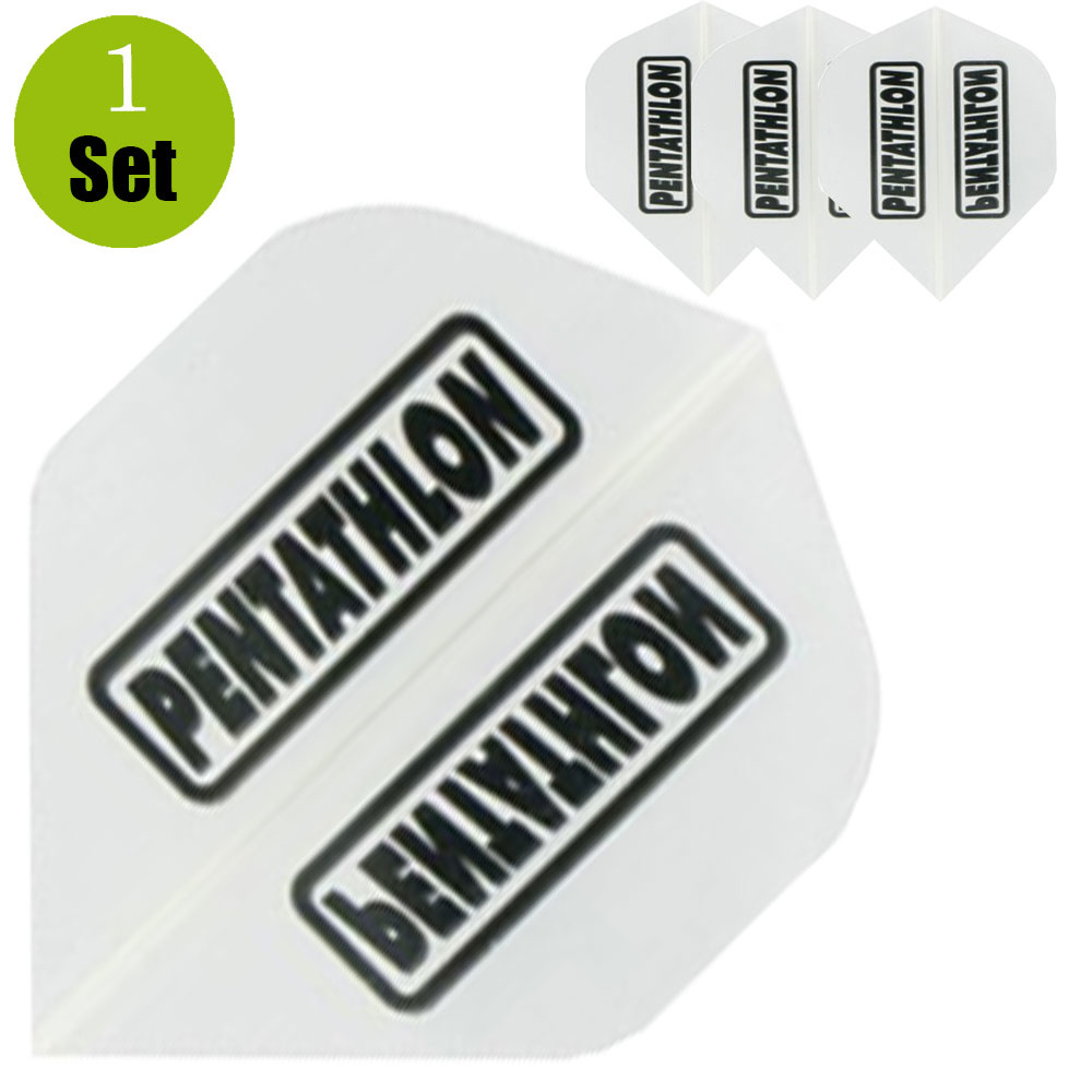 Pentathlon Dartflights - Clear afbeelding