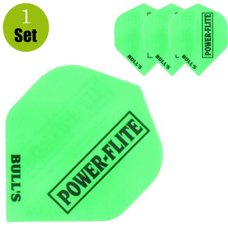 Bulls Powerflite Dartflights - Groen