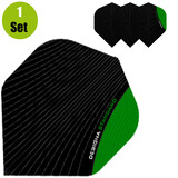 Designa Standaard Dartflights - Groen Designa Standaard Dartflights - Groen