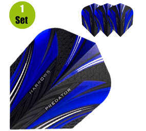Harrows Harrows Predator Dartflights - Blauw Harrows Harrows Predator Dartflights - Blauw