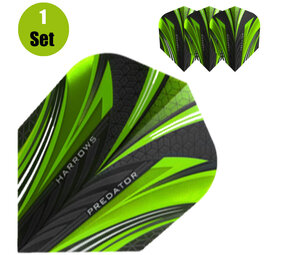 Harrows Harrows Predator Dartflights - Groen Harrows Harrows Predator Dartflights - Groen