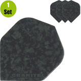 Ruthless Granite Dart Flights - Zwart Ruthless Granite Dart Flights - Zwart