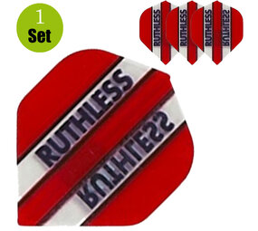 Ruthless Ruthless Dart Flights - Rood
