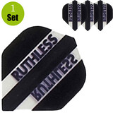 Ruthless Ruthless Dart Flights - Zwart