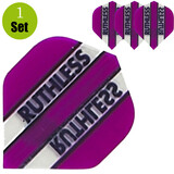 Ruthless Ruthless Dart Flights - Paars Ruthless Ruthless Dart Flights - Paars