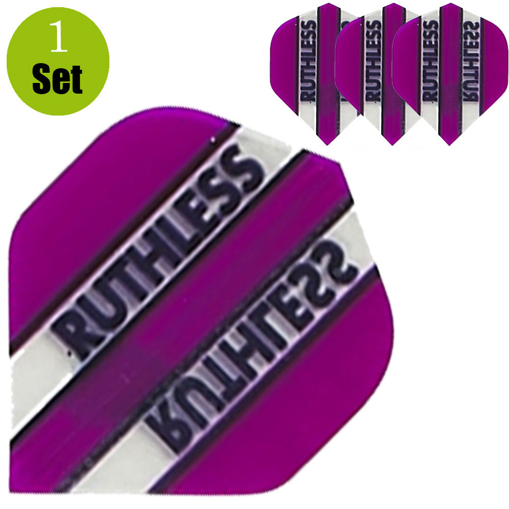 Ruthless Dart Flights - Paars afbeelding