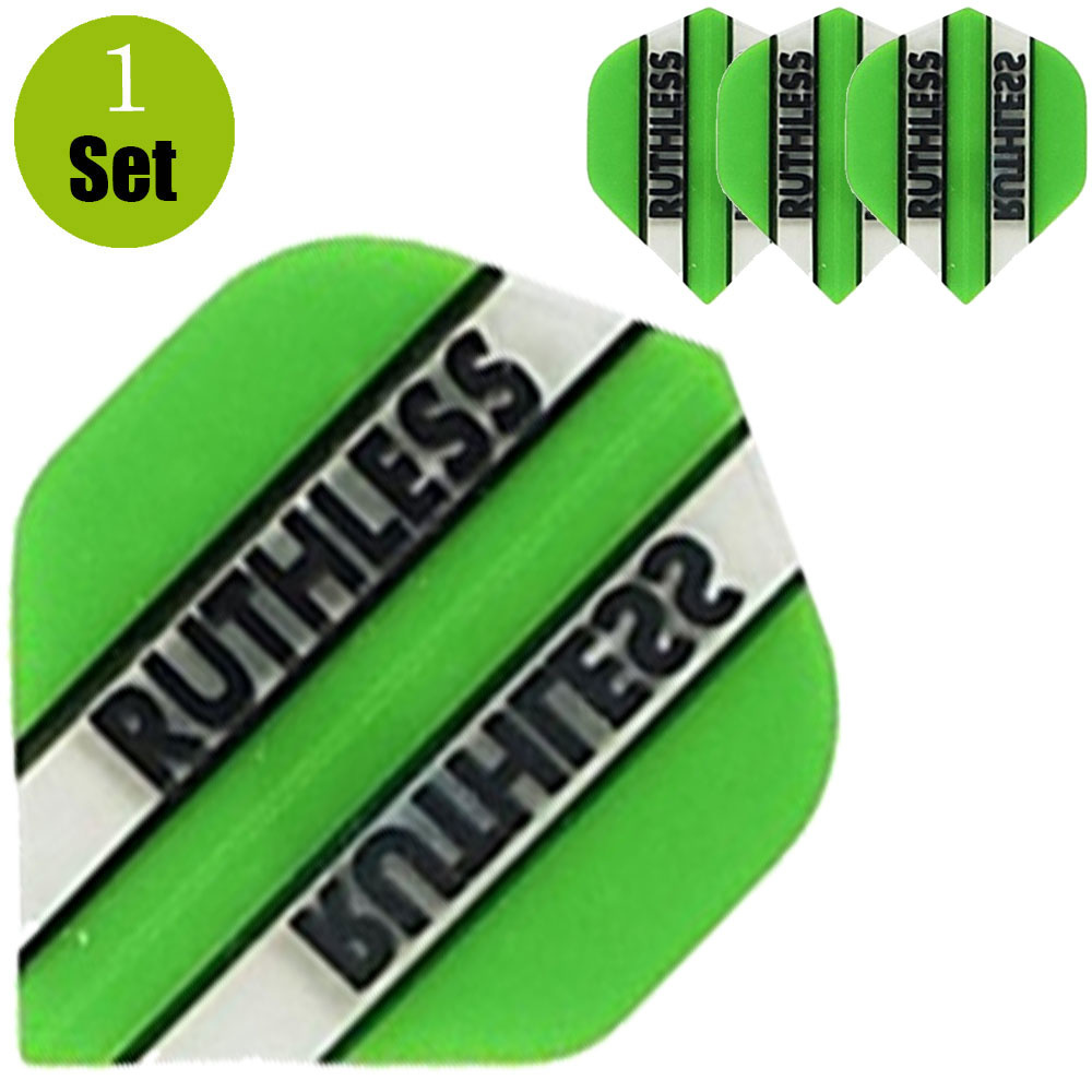 Ruthless Ruthless Dart Flights - Groen afbeelding