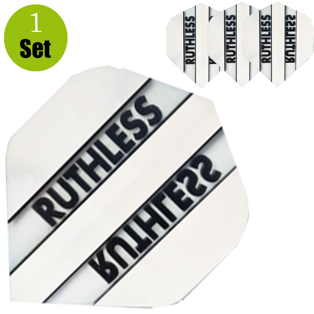Ruthless Ruthless Dart Flights - Clear Ruthless Ruthless Dart Flights - Clear