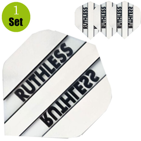 Ruthless Ruthless Dart Flights - Clear Ruthless Ruthless Dart Flights - Clear