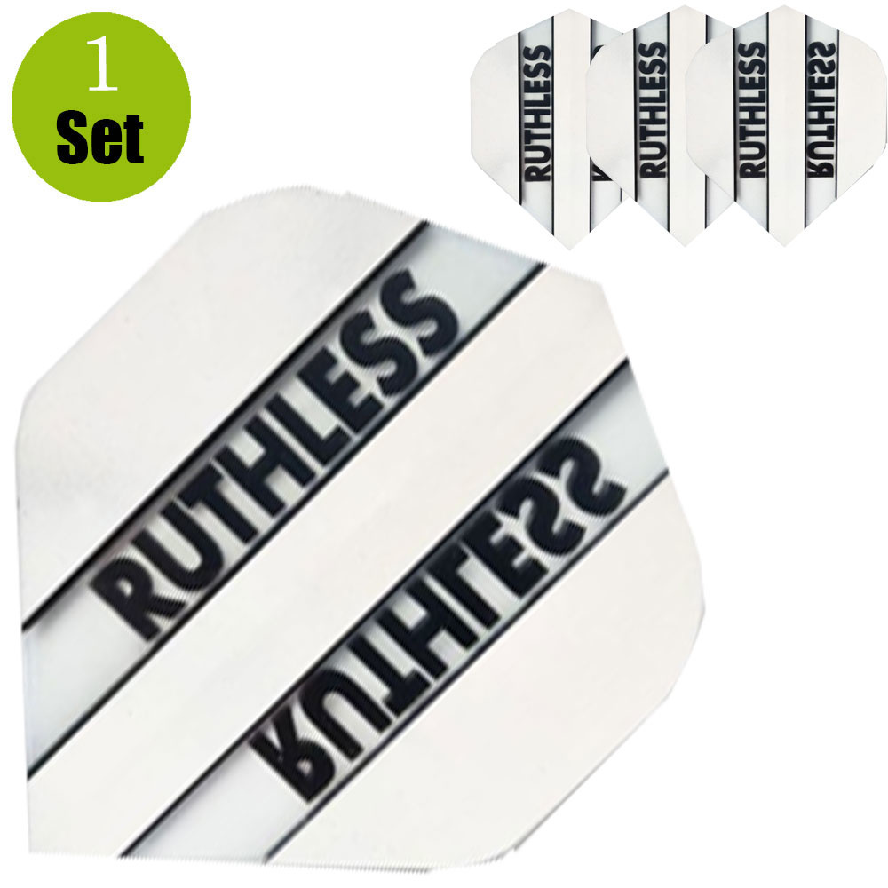 Ruthless Ruthless Dart Flights - Clear afbeelding