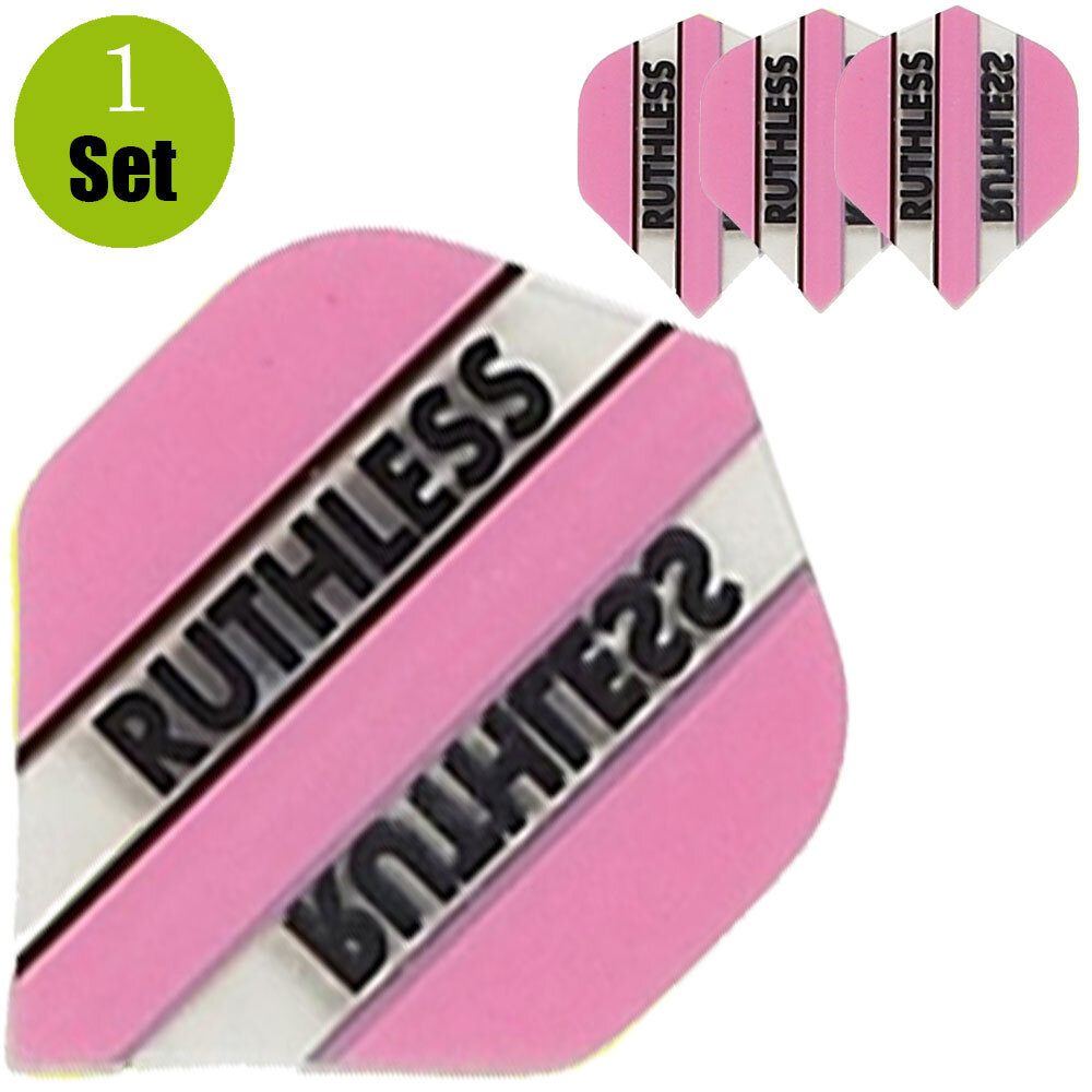 Lot De 5 Sets = 15 Ailettes Pour Fléchettes - Marque Ruthless (Invincible, Dracular...) - Neuf, Fabriqué Au Royaume-Uni