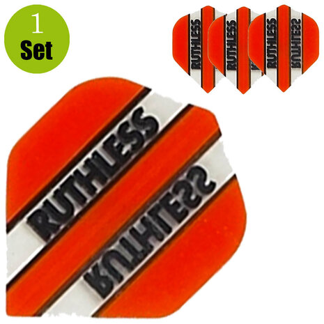 Ruthless Ruthless Dart Flights - Oranje