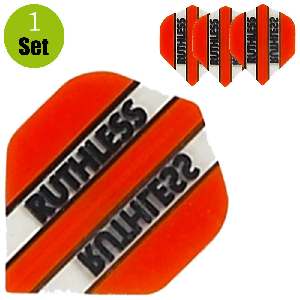 Ruthless Ruthless Dart Flights - Oranje afbeelding