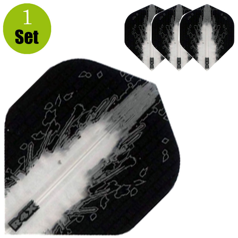 Ruthless R4X High Impact Dartflights - Clear afbeelding