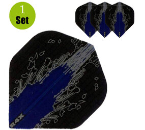 Ruthless R4X High Impact Dartflights - Blauw