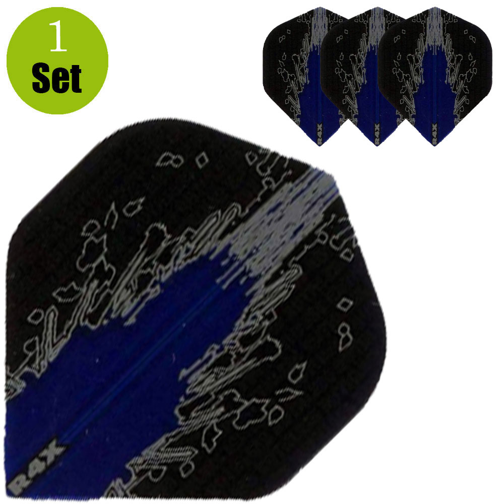 Ruthless R4X High Impact Dartflights - Blauw afbeelding