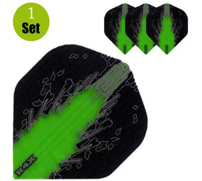 Ruthless R4X High Impact Dartflights - Groen