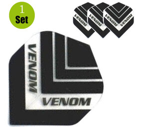 Ruthless Ruthless Venom HD150 Dartflights - Zwart