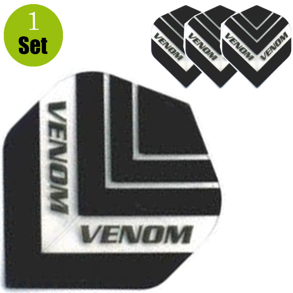 Ruthless Ruthless Venom HD150 Dartflights - Zwart afbeelding