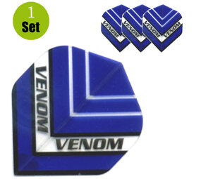 Ruthless Ruthless Venom HD150 Dartflights - Blauw Ruthless Ruthless Venom HD150 Dartflights - Blauw