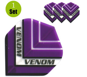 Ruthless Ruthless Venom HD150 Dartflights - Paars