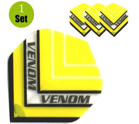 Ruthless Ruthless Venom HD150 Dartflights - Geel