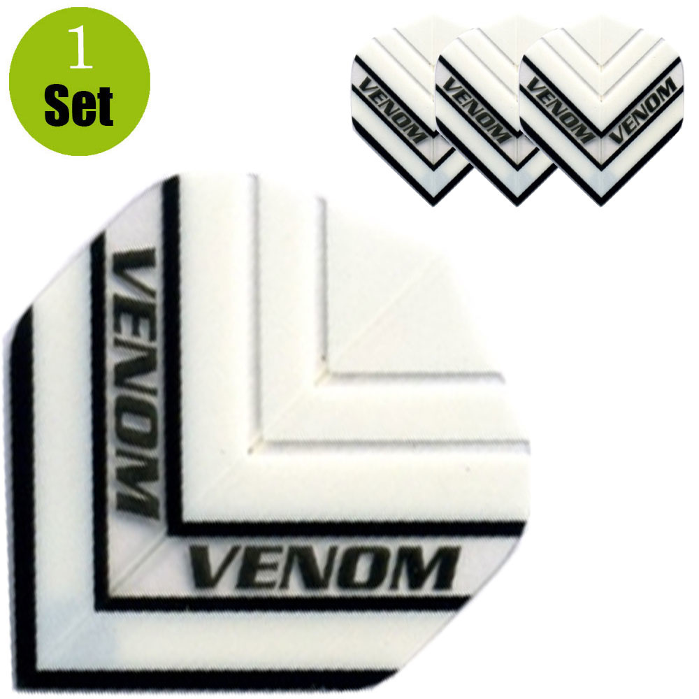 Ruthless Ruthless Venom HD150 Dartflights - Clear afbeelding
