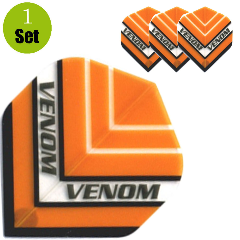 Ruthless Ruthless Venom HD150 Dartflights - Oranje afbeelding