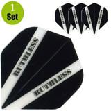 Ruthless Ruthless V100 Dart Flights - Zwart