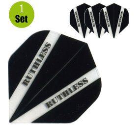 Ruthless Ruthless V100 Dart Flights - Zwart