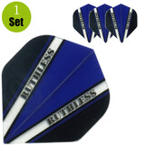 Ruthless Ruthless V100 Dart Flights - Blauw