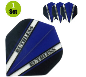 Ruthless Ruthless V100 Dart Flights - Blauw
