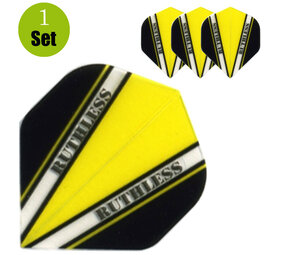 Ruthless Ruthless V100 Dart Flights - Geel