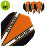 Ruthless Ruthless V100 Dart Flights - Oranje