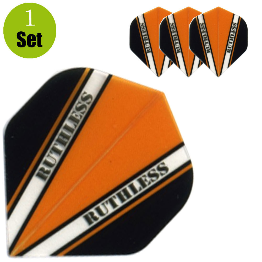 Ruthless Ruthless V100 Dart Flights - Oranje afbeelding