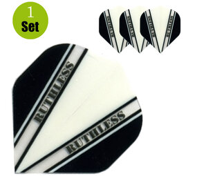 Ruthless Ruthless V100 Dart Flights - Wit