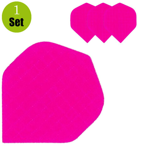 Lena Linnen Dartflights - Roze