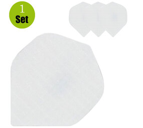 Lena Linnen Dartflights - Wit Lena Linnen Dartflights - Wit