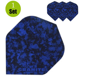 Ruthless Granite Dart Flights - Blauw