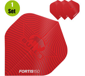 Bulls Bulls Fortis 150 Dartflights - Rood