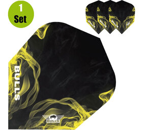 Bulls Bulls Powerflite Smoke Dartflights - Geel