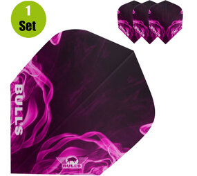 Bulls Bulls Powerflite Smoke Dartflights - Roze Bulls Bulls Powerflite Smoke Dartflights - Roze