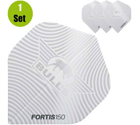 Bulls Bulls Fortis 150 Dartflights - Wit Bulls Bulls Fortis 150 Dartflights - Wit