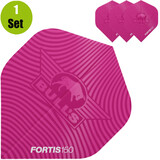 Bulls Bulls Fortis 150 Dartflights - Roze Bulls Bulls Fortis 150 Dartflights - Roze