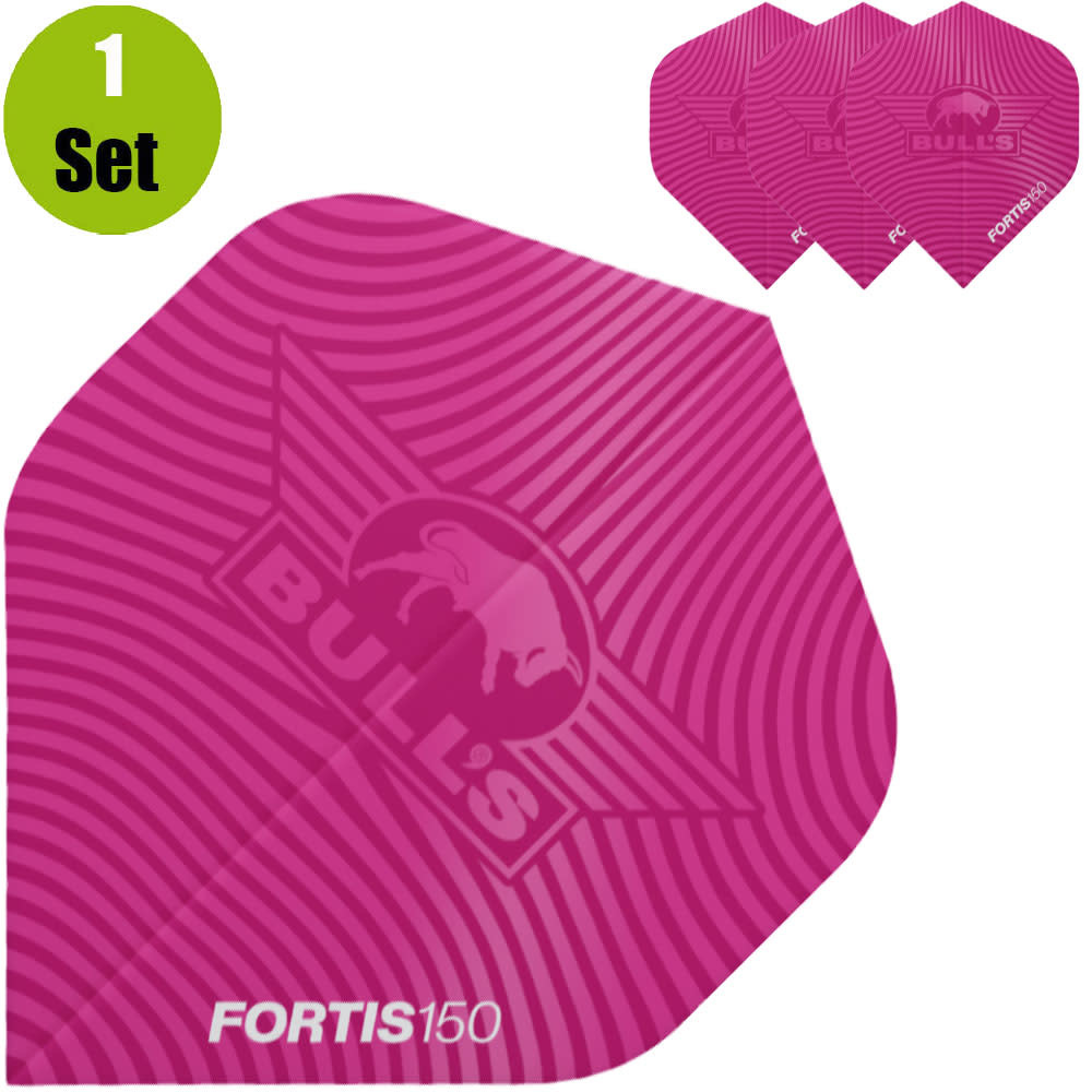 Bulls Bulls Fortis 150 Dartflights - Roze afbeelding