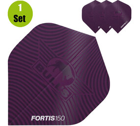 Bulls Bulls Fortis 150 Dartflights - Paars Bulls Bulls Fortis 150 Dartflights - Paars